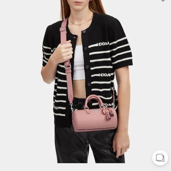 COACH LACEY CROSSBODY BAG PINK NWT - Picture 3 of 7